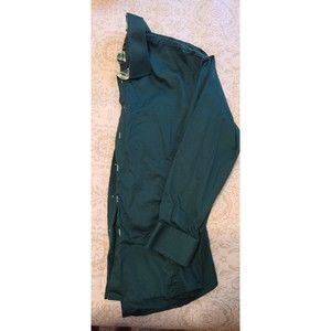 Tailored Recreation Slim Fit XXL emerald green button down